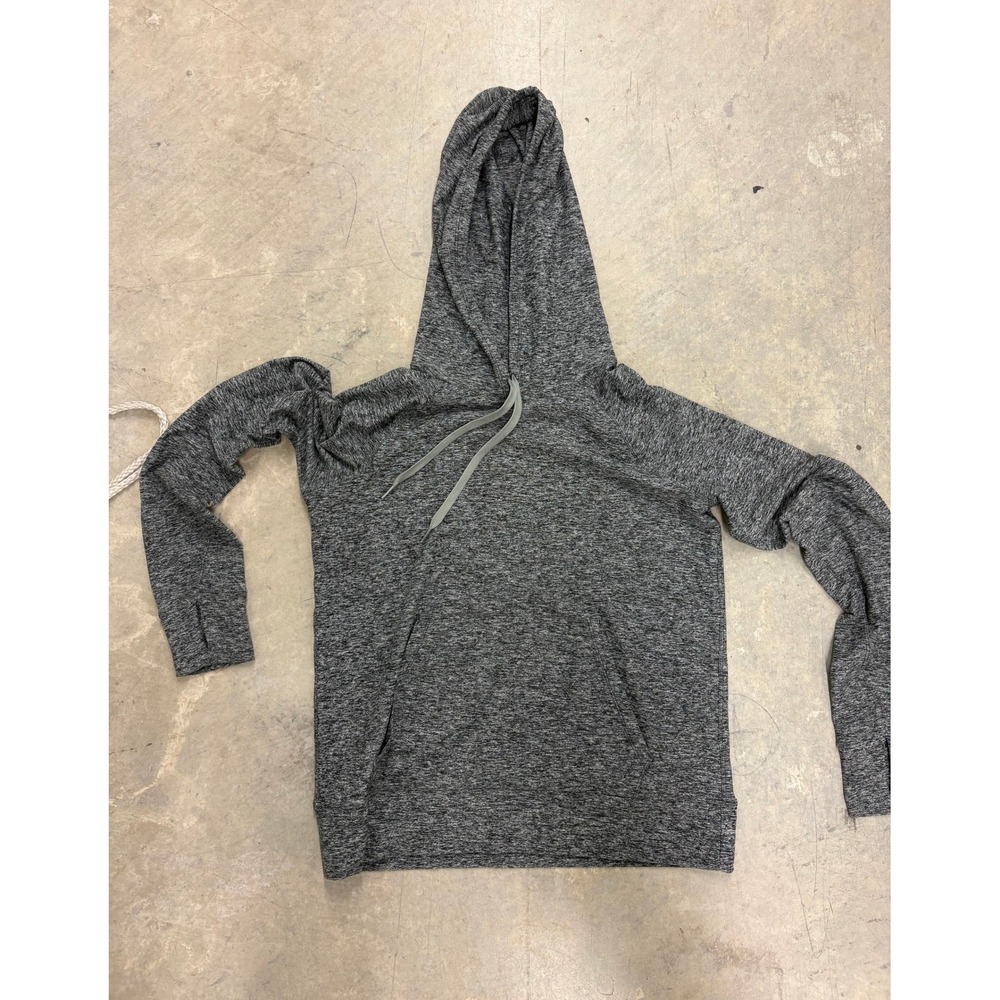 Outdoor Voices Men's Gray Pullover Hoodie‎ Activewear Sweatshirt